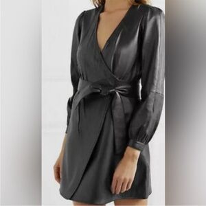 NWT 7 For All Mankind Faux leather  Dress